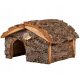  Holzhaus für einen Igel, Nistkasten, Höhle