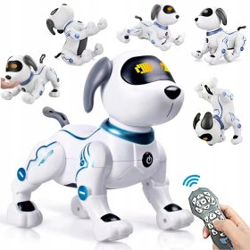    Zum Programmieren und Codieren von Robop INTERAKTIVER ROBO DOG FERNGESTEUERTE TOUCH-VOICE