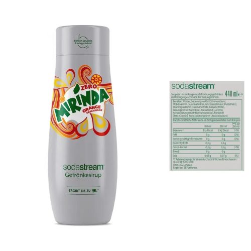  Sirup für den SodaStream Mirinda Karbonator, zuckerfrei