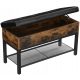  Zanzara Schuhschrank mit Sitzfläche 70,1 x 45,2 x 30,1 cm in Brauntönen