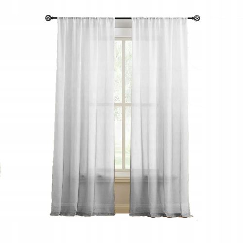 Vorhänge, Vorhänge bereit Klassischer Voile-Vorhang 132 cm x 240