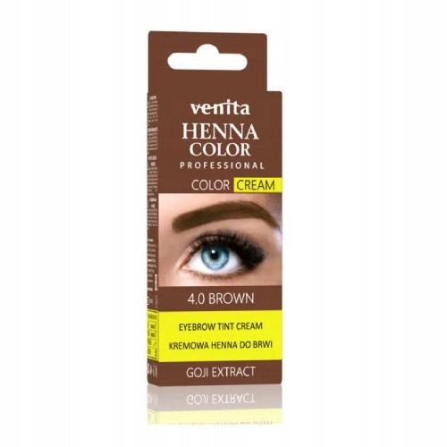  Venita 4.0 braun 15 ml Augenbrauen-Henna