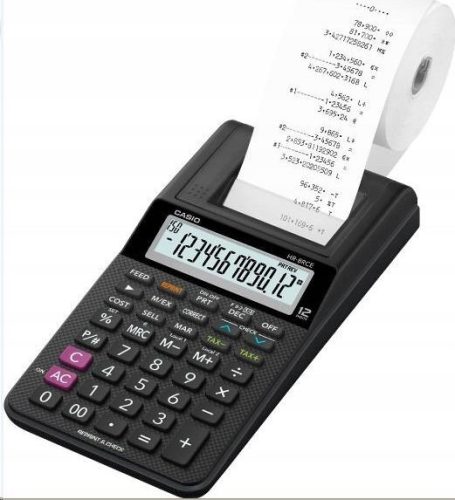  Casio HR-8RCE-BK Taschenrechner mit Drucker