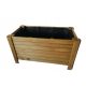  BRUKERS Blumentopf 62 cm x 32 x 33,5 cm, Holztöne in Braun und Beige