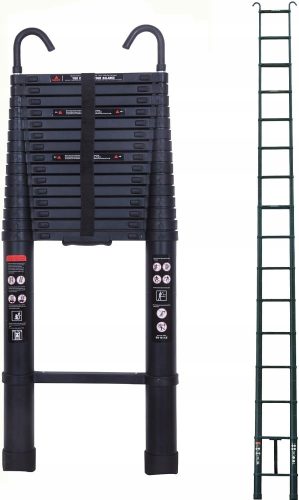 Leiter 6,2 m Aluminium 16 bis 150 kg