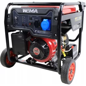 Tragbarer einphasiger Weima 5500 W Benzingenerator