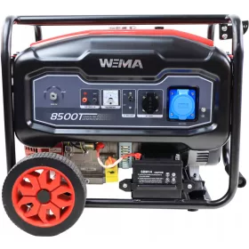 Tragbarer einphasiger Weima 8000 W Benzingenerator