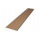 MDC-Wandlatten auf Filz 270 cm x 45 cm x 1,6 cm – Dekorplatte aus EICHE