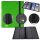  Safe Cards Storage 4 Pocket Green Binder Sammelkartenalbum, 160 Karten