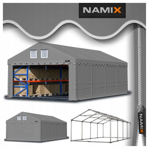 Ganzjahreszelt 4 m x 8 m