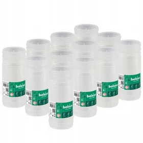  Paraffineinsätze für Kerzen Bolsius RP6W 12 Stück