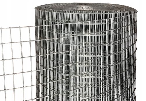 Geschweißtes Zuchtnetz, Maschenweite 6x6mm, 25m