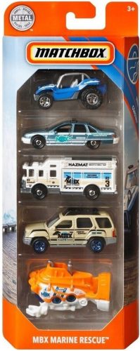  Matchbox MBX Marine Rescue GKJ11 Fünferpack