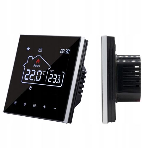  Digitaler WIFI-LCD-Thermostat für Wasser-Fußbodenheizung/Boiler 2in1