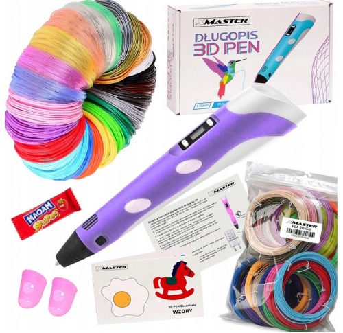  MAGISCHER STIFT 3D-DRUCKER-SET FÜR KINDER 2. GENERATION + 100M FILAMENT