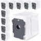  Synthetischer Staubsaugerbeutel für Roomba I3 I4 I5 I6 I7 I8 J7 S9 + PLUS 10 Stk.