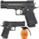 6mm Colt Metallkugel Pistole Imitation Waffe Replika + Aufkleber Asgard