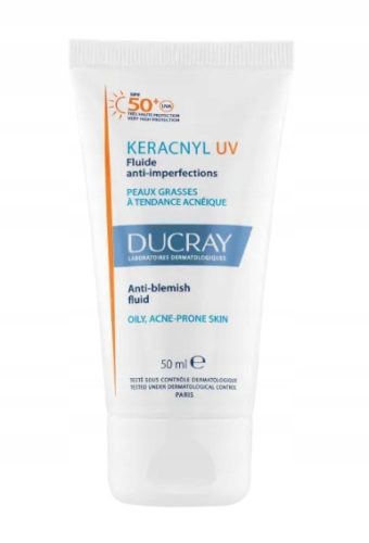DUCRAY Keracnyl UV Fluid für unreine Haut SPF50+ 50ml