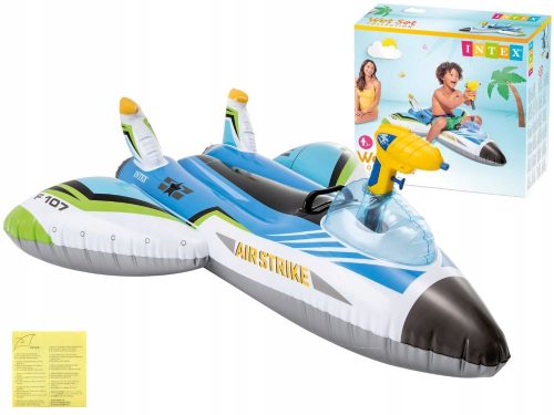 Schwimmmatratze + Intex 57536 rote Wasserpistole