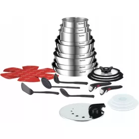  Tefal INGENIO EMOTION Topfset, Edelstahl, 26-tlg.