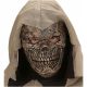  MASKE SKELETT Skelett SCHÄDEL braun Halloween