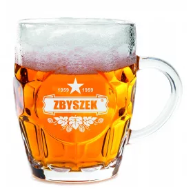  BIERMUFFEL MIT GRAVUR GEBURTSTAG GESCHENK 18-99