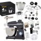  RIWALL PRO ROBY ROBOTER 2.1 Küchenmaschine 2700 W schwarz