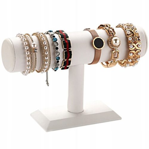 AUSSTELLUNG SCHMUCKSTÄNDER WEISSE ROLLE FÜR ARMBÄNDER UHREN