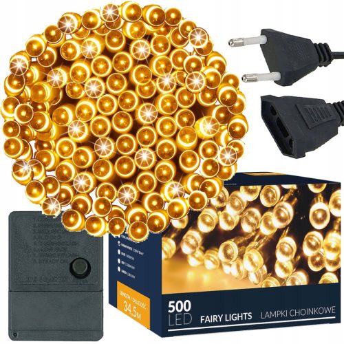  Springos Weihnachtsbaumbeleuchtung außen 34,5 m 301 - 500 Lichter