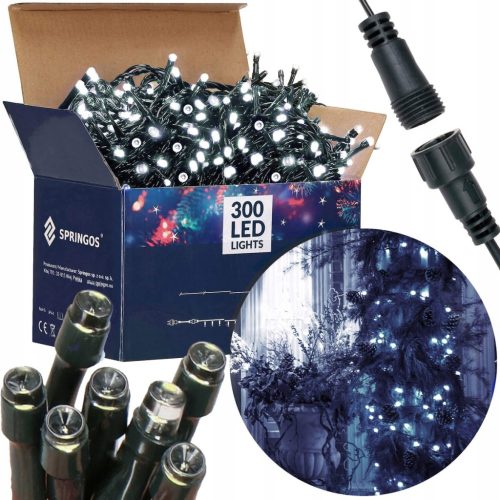  Springos 201 Weihnachtsbaumlichter – 300 Lichter