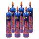 6× Cream Deluxe Schlagsahne-Siphon-Kartuschen 0,95 l 1