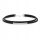  Halsband Halskette Silber Schwarz Wildleder Kragen
