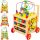 Holzpuppe, pädagogischer Lauflernwagen für Kinder, interaktiver Würfel-Rutscher