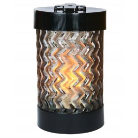  KIESLATERNE, DEKORATIVE GLAMOURKERZE DES FRIEDHOFS