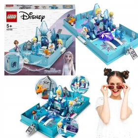    LEGO DISNEY FALTBUCH MIT DEN ABENTEUERN VON ELSA UND NOKKA OLAF AUF EINEM KAJAK-HIT