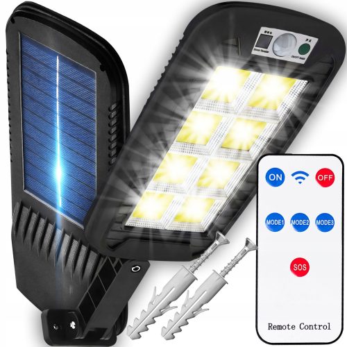  Retoo Straßenlaterne 600 W 6000 lm solarbetrieben