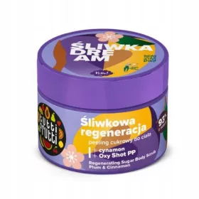    Tutti Frutti Pflaumenregeneration mit Zimt + Oxy Shot PP 300 g Körperpeeling