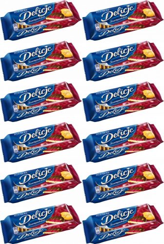 Mondelez Delicje Szampańskie Wiśniowe Biszkopty 147g x 12 Packungen