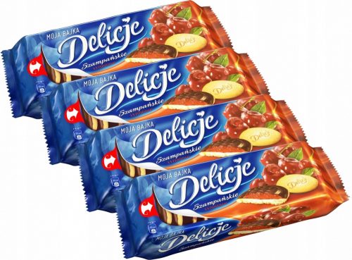 24er Pack Mondelez Delicje Kirschgeschmack Biskuits 147g