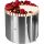 Backbleche und -formen Rand-Kuchenband, verstellbarer Durchmesser 16–30 cm mit Skala HOCH 20 cm