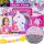  Kreatives SET für Mädchen DIY KISSEN mit Pailletten EINHORN Jasiek