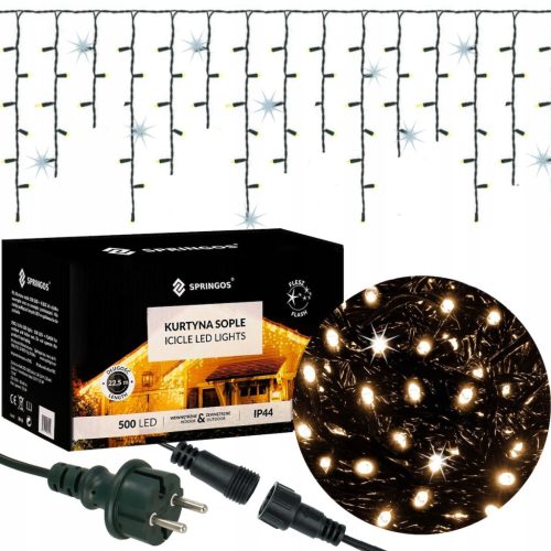  Springos Weihnachtsbaumbeleuchtung außen 22,5 m 301 - 500 Lichter
