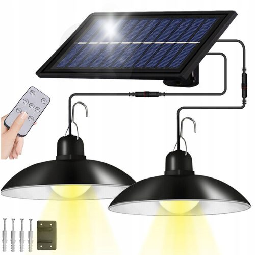  FORTRADE Straßenlampe 3,6 W 800 lm, solarbetrieben