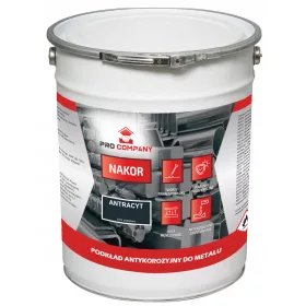   NAKOR Professional schnelltrocknende Korrosionsschutzgrundierung 10l ANTHRAZIT 7016