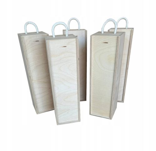 Boxen, Aufbewahrungsbehälter, Organizer HOLZKISTE FÜR WEIN, GESCHENK-DECOUPAGE-SET - 20 STÜCK.