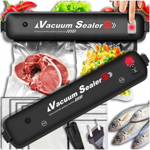  VAKUUMVERSCHIEGER FÜR LEBENSMITTELVERPACKUNGSMASCHINE + TASCHEN