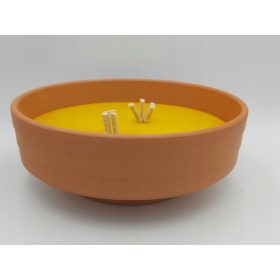  Offene Tonkerze, klassisches Cinderella GIANT, 2 Stk