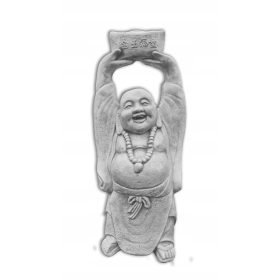  BETON-GARTENFIGUR - MÖNCH BUDDHA