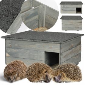  Wamar Igelhaus 22 x 39 x 49 cm grau