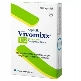   Vivomixx Kapseln mit 112 Milliarden Probiotischen Bakterienkulturen, 10 Kapseln